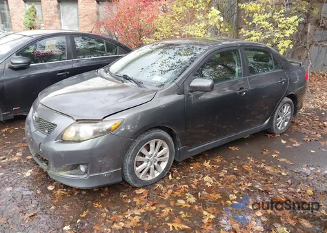 2009 Toyota Corolla S from USA, damaged, VIN 2T1BU40E29C151361